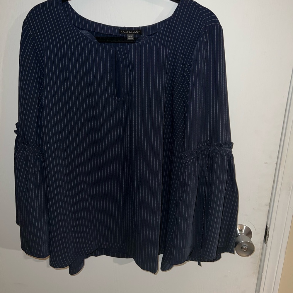 Lane Bryant cute bell sleeve blouse